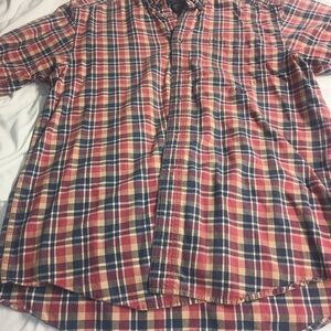 Duck Head Multicolor Plaid Button Down Shirt